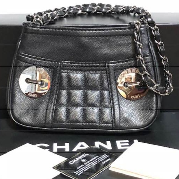 CHANEL Handbags - Chanel Sac Pochette Authentic & Rare Leather Bag